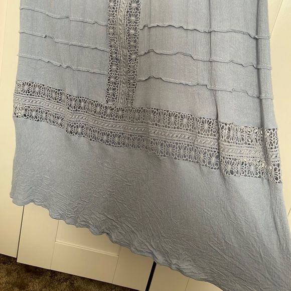 Altar’d State Tied Spaghetti Strap Flowy Maxi Dress - Picture 5 of 8